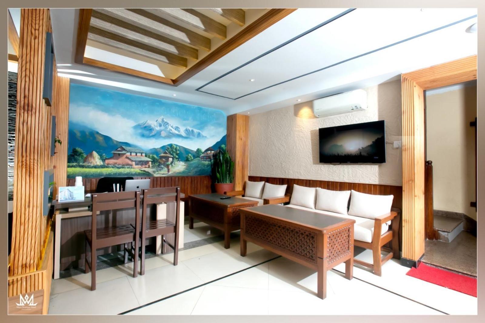 Hotel Maya Boutique & Apartment Kathmandu Exterior foto